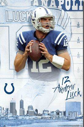 Andrew Luck Colts Poster