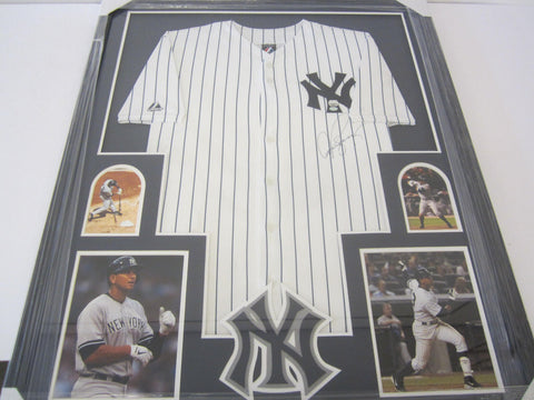 Alex Rodriguez New York Yankees Signed Autographed Framed Jersey CAS COA AROD