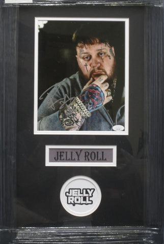 Jelly Roll SIGNED AUTOGRAPH 8x10 Framed Photo JSA COA