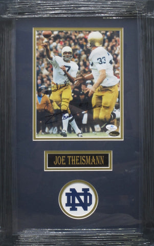 Joe Theismann SIGNED 8x10 Framed Photo WITH COA