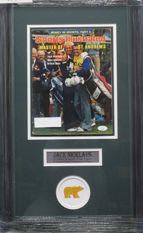 Jack Nicklaus SIGNED 8x10 Framed 1978 Sports Illustrated Magazine JSA COA