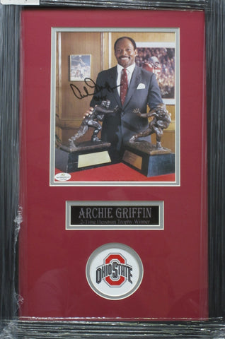 Ohio State Archie Griffin SIGNED 8x10 Framed Photo WITH COA