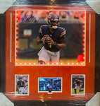 Chicago Bears Justin Fields SIGNED 16x20 CADILLAC Framed Photo With BECKETT COA