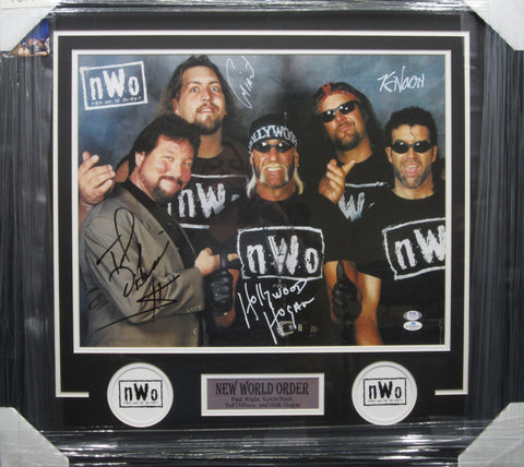 New World Order SIGNED 16x20 Framed Photo WITH COA