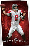 Matt Ryan Falcons Poster