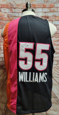 Jason Williams Miami Heat Signed Custom Black Jersey JSA COA