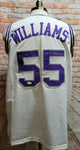 Sacramento Kings Jason Williams White Custom Pro Style Jersey with White Chocolate Inscription with JSA