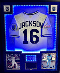 Bo Jackson SIGNED JERSEY Custom Framed Jersey WITH PSA/DNA COA