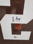 Amari Cooper Signed Framed Matted Cleveland Browns Jersey Beckett COA