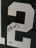 Aaron Rodgers Signed Framed Matted Green Bay Packers Jersey Fanatics COA