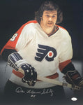 Dave "The Hammer" Schultz Philadelphia Flyers Signed 16x20