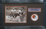 Cleveland Browns Greg Pruitt & Cleo Miller SIGNED 8x10 Framed Photo WITH COA