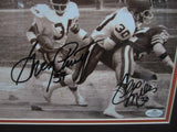 Cleveland Browns Greg Pruitt & Cleo Miller SIGNED 8x10 Framed Photo WITH COA