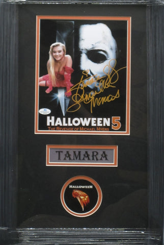 Halloween 5 Tamara Glynn SIGNED AUTOGRAPH 8x10 Framed Photo WITH COA