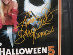 Halloween 5 Tamara Glynn SIGNED AUTOGRAPH 8x10 Framed Photo WITH COA