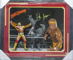 Hulk Hogan SIGNED 16x20 Framed Photo Collage WITH COA