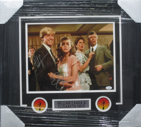 Karate Kid William Zabka & Elizabeth Shue SIGNED AUTOGRAPH 11x14 Framed Photo JSA COA