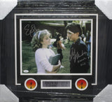 Karate Kid Ralph Macchio & Elizabeth Shue SIGNED 11x14 Framed Photo JSA COA