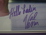 WWF Val Venis SIGNED "Hello Ladies" Framed Panoramic Photo WITH COA