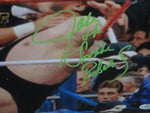 Jake "The Snake" Roberts SIGNED Framed Panoramic Photo WITH COA