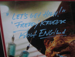 A Nightmare on Elm Street Robert England SIGNED "Let's Get High!" 11x14 Framed Photo BECKETT COA