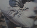 Pete Rose VINTAGE SI SIGNED Large Framed Photo JSA COA