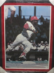 Lou Brock SIGNED Large Framed Photo JSA COA