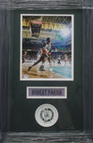 Boston Celtics Robert Parish SIGNED 8x10 Framed Photo PSA COA