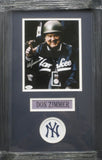 NY Yankees Coach Don Zimmer SIGNED 8x10 Framed Photo JSA COA