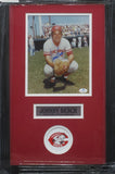 Cincinnati Reds Johnny Bench SIGNED 8x10 Framed Photo WITH COA