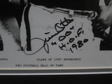 Oakland Raiders Jim Otto SIGNED 8x10 Framed Photo WITH COA