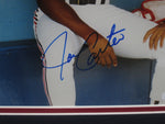 Cleveland Indians Joe Carter SIGNED 8x10 Framed Photo JSA COA