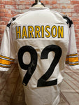 Pittsburgh Steelers James Harrison Signed White Custom Pro Style Jersey with JSA