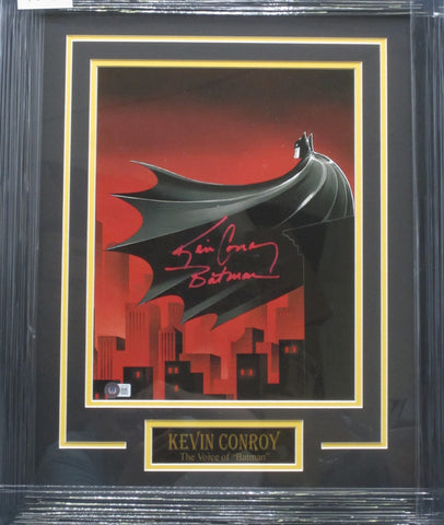 Batman Kevin Conroy SIGNED 11x14 Framed Photo BECKETT COA