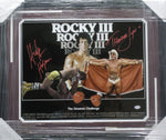 Rocky III Hulk Hogan SIGNED 16x20 Framed Photo PSA COA