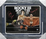 Rocky III Hulk Hogan SIGNED 16x20 Framed Photo PSA COA