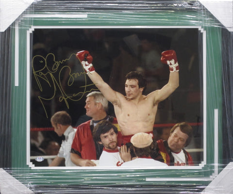 Ray Mancini SIGNED 16x20 Framed Photo PSA COA