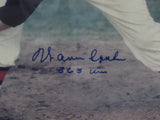 Milwaukee Braves Warren Spahn SIGNED 16x20 Framed Photo PSA COA