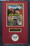 Hulk Hogan SIGNED 8x10 Framed 1996 Wrestler Magazine WITH COA