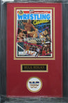 Hulk Hogan SIGNED 8x10 Framed 1990 Wrestling Magazine WITH COA