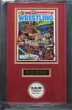 Hulk Hogan SIGNED 8x10 Framed 1990 Wrestling Magazine WITH COA