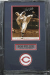 Cleveland Indians Bob Feller SIGNED AUTOGRAPHED 8x10 Framed Photo WITH COA