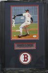 Boston Red Sox Roger Clemens SIGNED 8x10 Framed Photo WITH COA