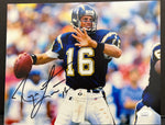 San Diego Chargers Ryan Leaf Signed 8x10 with JSA COA