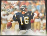 San Diego Chargers Ryan Leaf Signed 8x10 with JSA COA