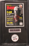 Ric Flair SIGNED 8x10 Framed 2002 Raw Magazine PSA COA