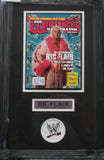 Ric Flair SIGNED 8x10 Framed 2008 Pro Wrestling Illustrated Magazine PSA COA