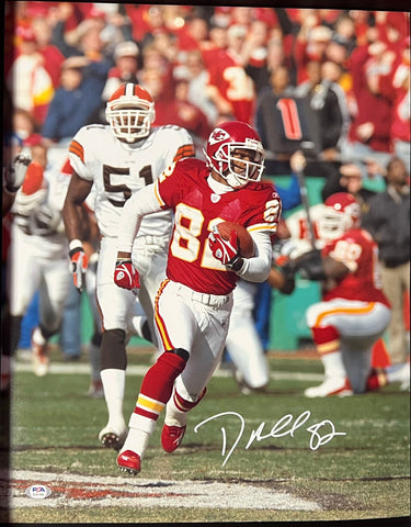 Kansas City Chiefs Dante Hall Signed 16x20 with PSA COA