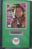 Brutus Beefcake SIGNED 8x10 Framed 1990 WWF Magazine WITH COA