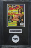 Paul Wight SIGNED 8x10 Framed 1995 Wrestler Magazine WITH COA